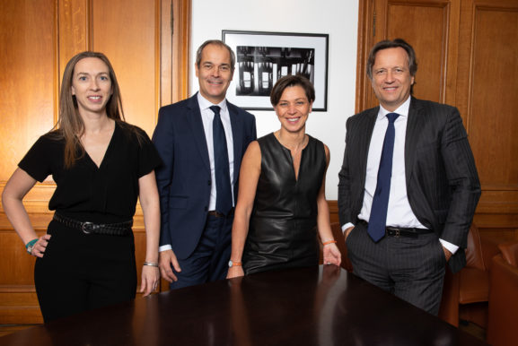 Portrait de groupe corporate
